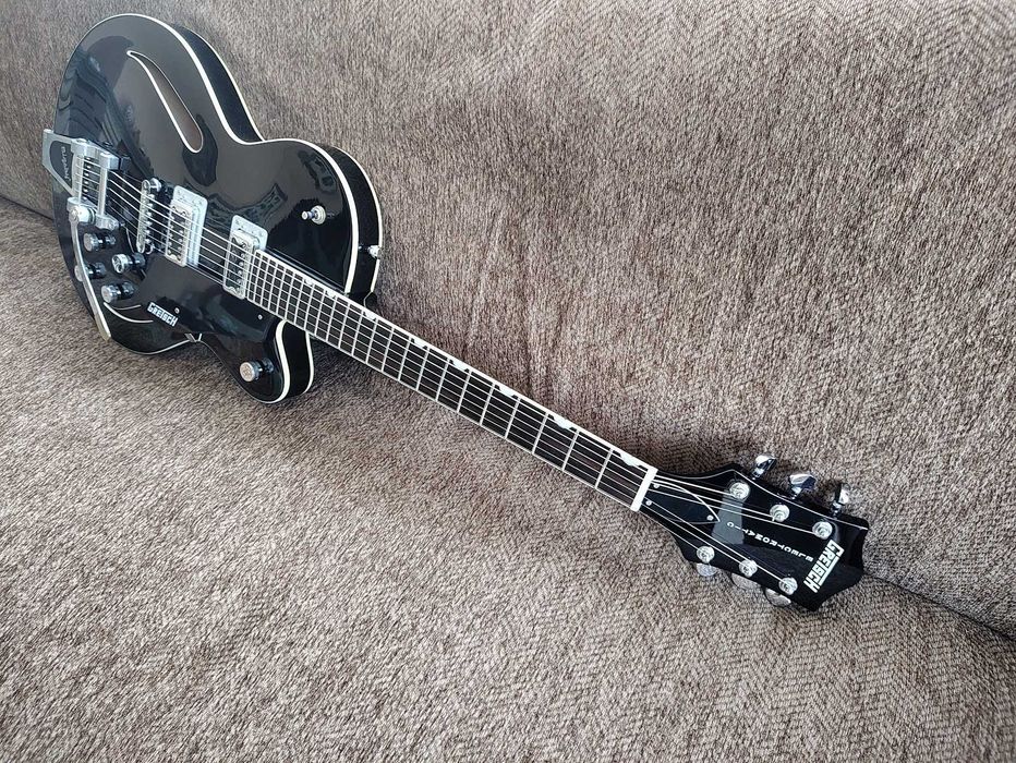 Gretsch 5620T Electromatic Korea gitara elektryczna semi hollowbody Bigsby, futerał Epiphone