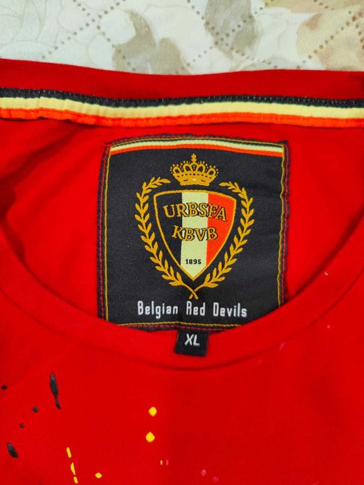 T-shirt Belgian Red Devils tam. XL, mas mais M/L em excelente estado