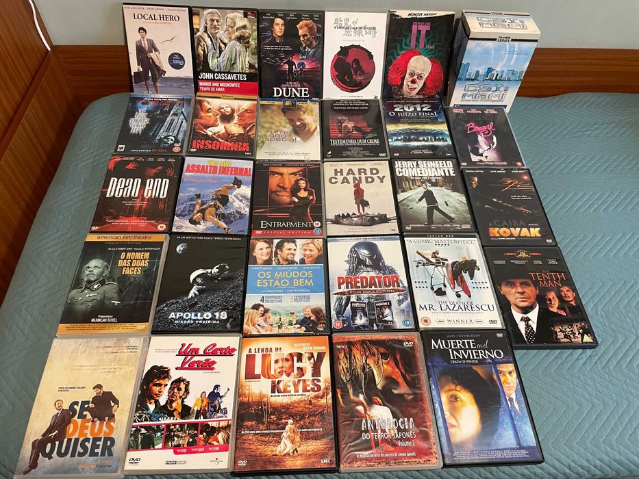 Vendo DVDs (incluindo filmes de importação)