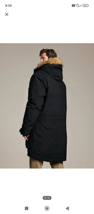 Zimowa- męska kurtka parka XXL