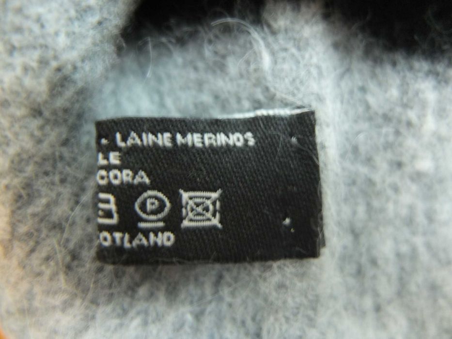 CZAPKA z wełny merino + angora