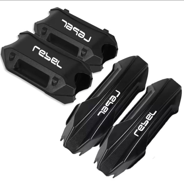 Proteção queda mota Honda Rebel