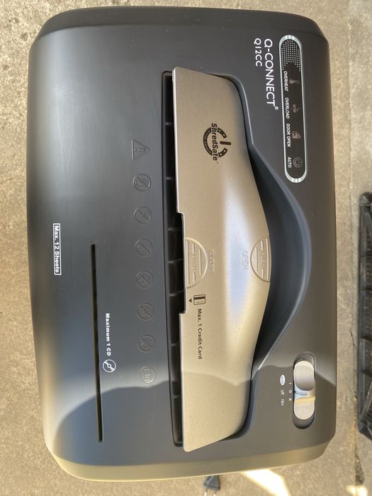 Trituradora de papel e cd