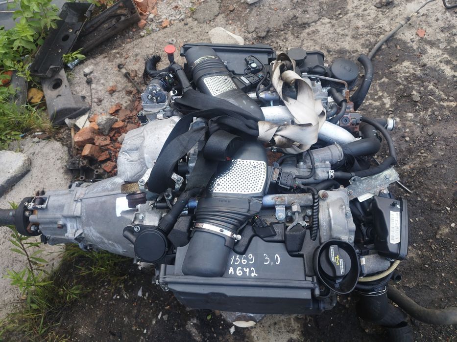 Двигатель Мерседес OM 642 3.0cdi E-class  пробег 350000км