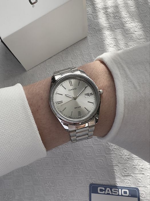 Годинник Casio MTP-1302 steel silver з Упакуванням