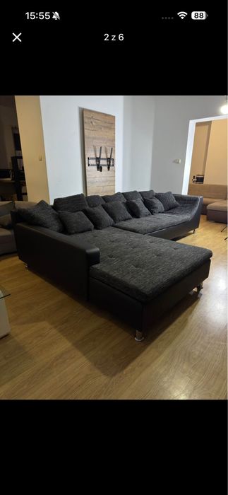 Duży narożnik wypoczynkowy