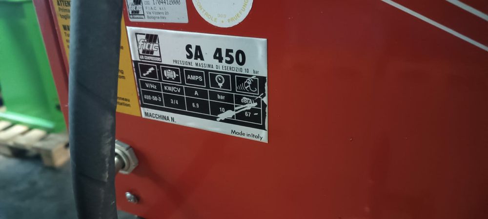 Sprężarka tłokowa fiac SA450