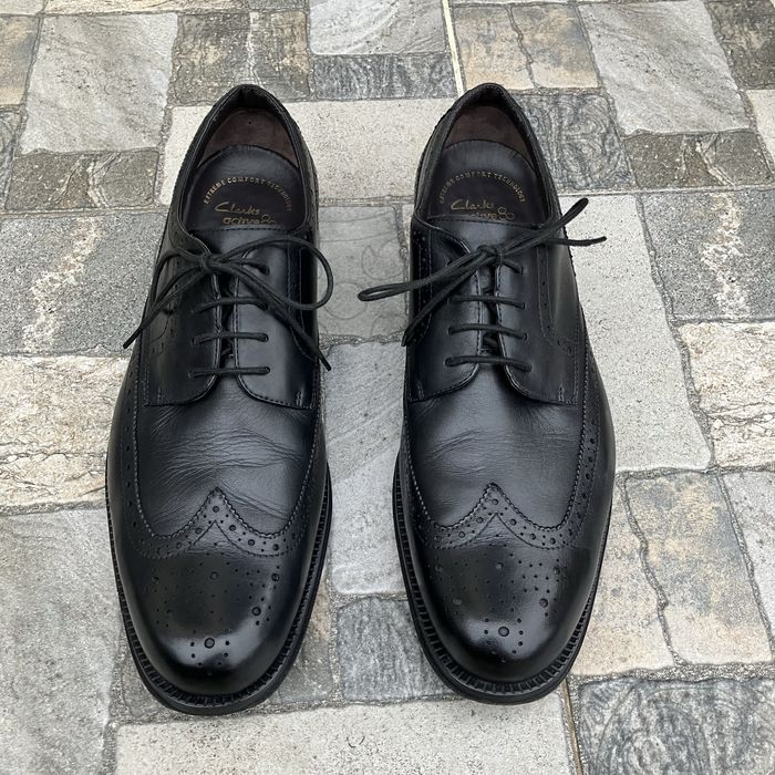 Чоловічі шкіряні туфлі Clarks, р45