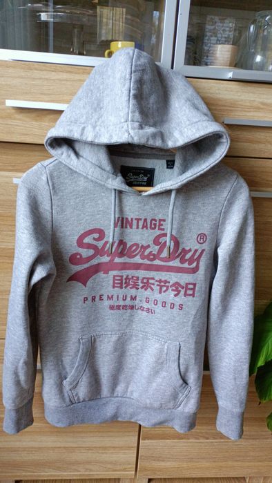 Bluza z kapturem kangurka Superdry