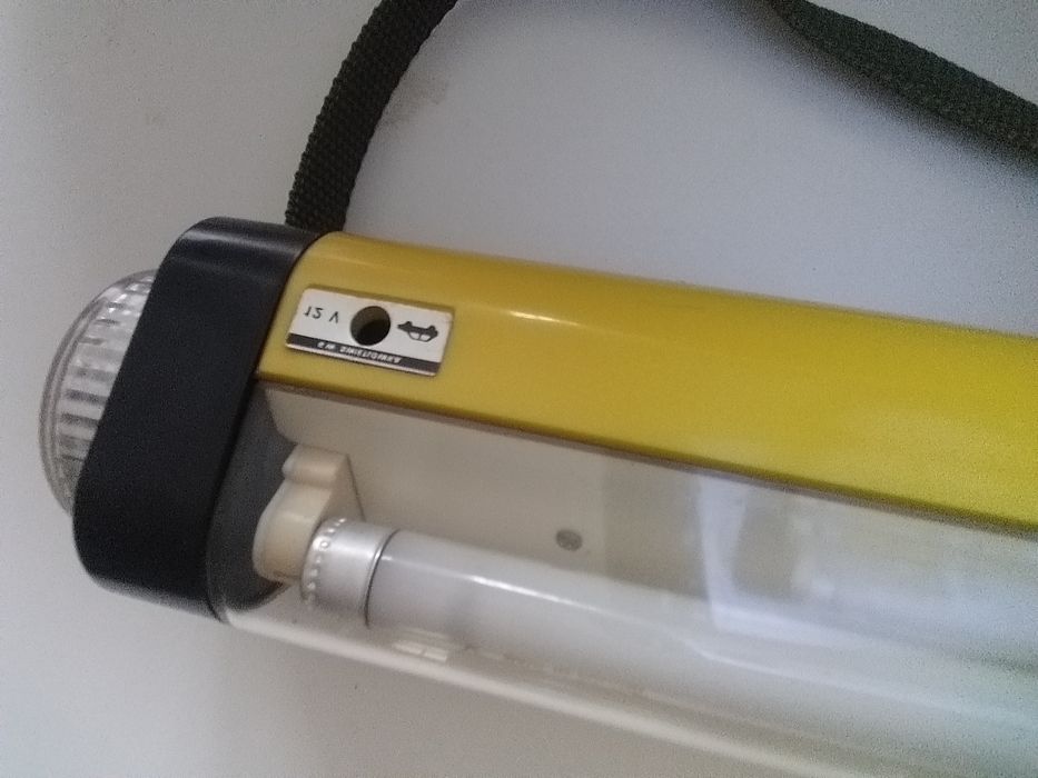 Latarka PRL samochodowa biwakówka