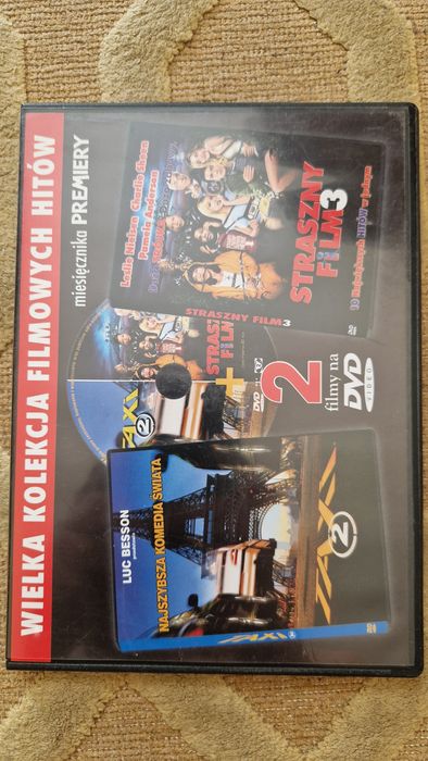 2 filmy DVD "Taxi 2", "Straszny film 3"