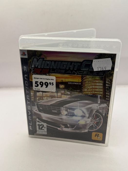 Midnight Club Los Angeles 3xA Ps3 nr 1769