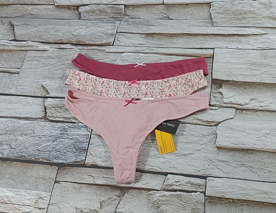 Stringi damskie Tom & Rose L 3 pak