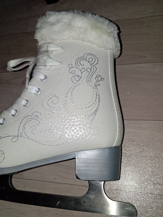 Łyżwy figurowe Oxelo ocieplane 35-36