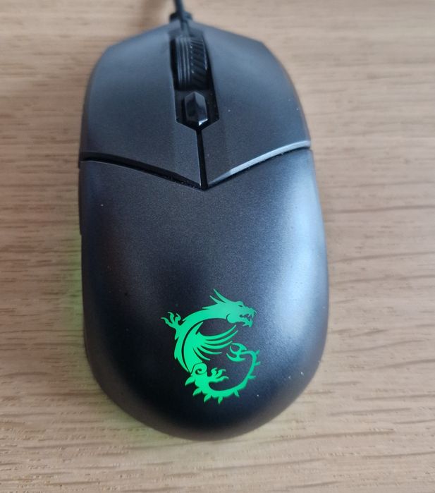 Rato Óptico MSI Clutch GM11 Gaming 5000DPI RGB preto