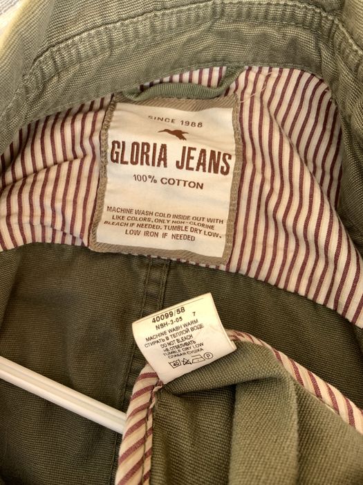 Куртка джинсова jeans хакі зелена m