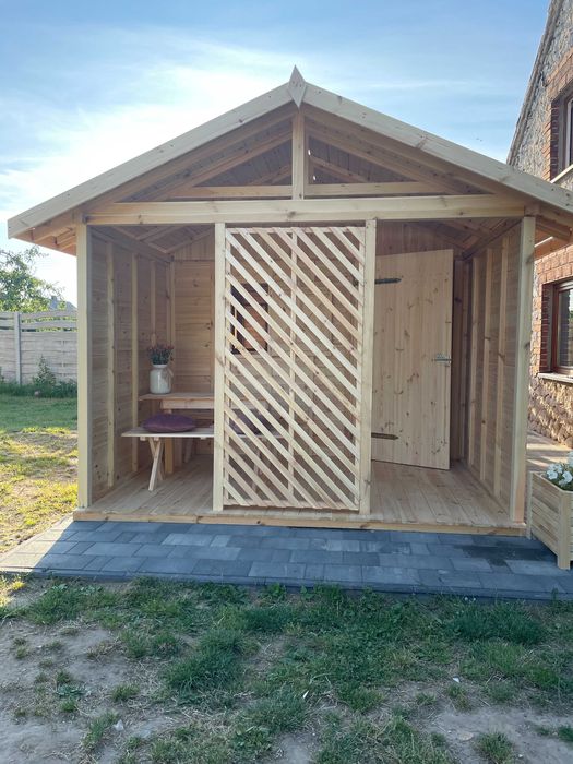 Domek letniskowy altana ogrodowa 6x3