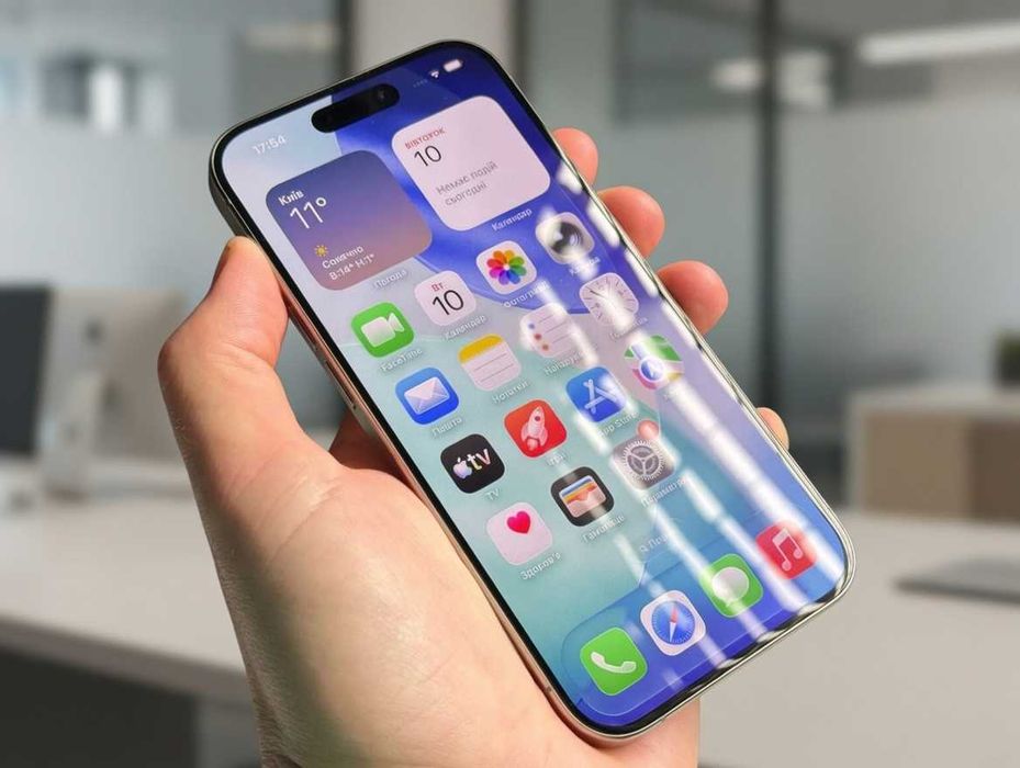 iPhone 15 Pro 128GB Natural Titanium NEW !!! 1 цикл !!! Від магазина !! Професійна перевірка !!! Розстрочка !!!
