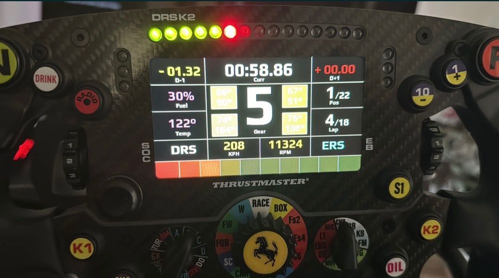 Kierownica Thrustmaster SF1000 Edition / Formula Add-On / Stan BDB