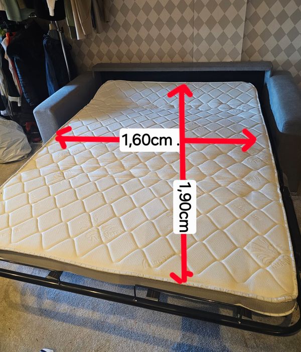 Sofá Cama Italiano, excelente qualidade