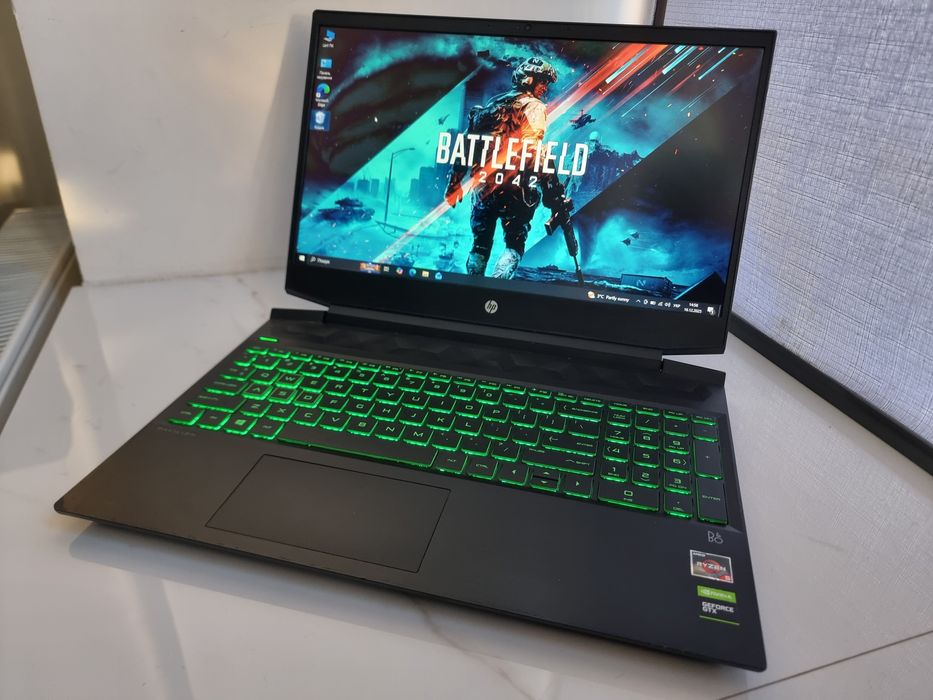 ІГРОВИЙ HP / Ryzen 5 3550H / GTX 1050 / SSD 256gb / 12gb