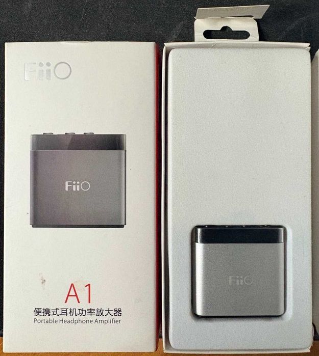 FiiO A1 портативний підсилювач для навушників (повний комплект, оригінал)