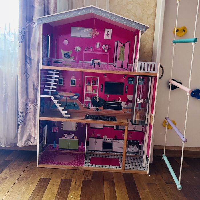 Ляльковий будинок кукольный дом kidkraft новорічний подарунок подарок