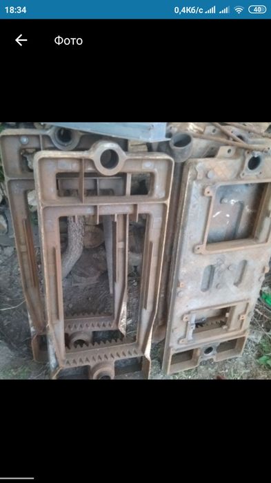 Секции КЧМ, ребра, запчасти.