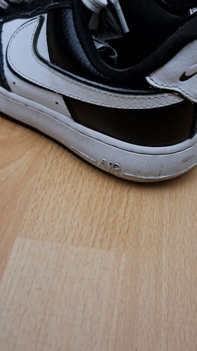 Czarnobiale Buty Nike
