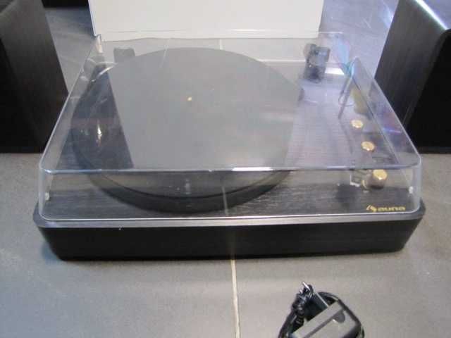 TT-Play Prime gramofon, głośniki stereo, napęd paskowy AUNA czarny