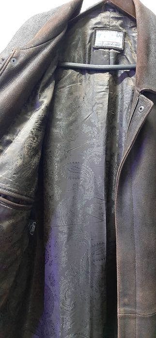 Куртка кожаная, мужская