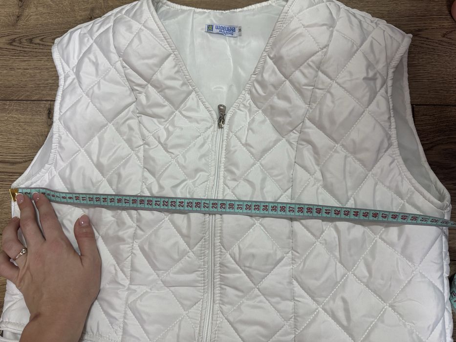 Медичний желет білий