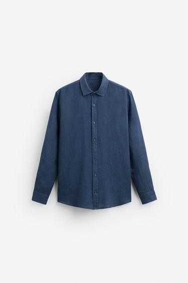 camisas zara 100% linho nunca usadas