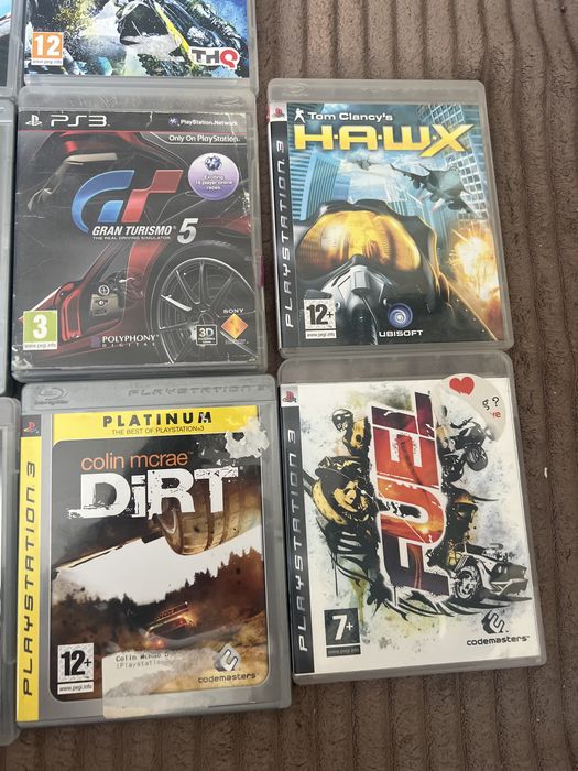 Gry ps3 wyscigi samochodowe i motocyklowe. Symulator samol