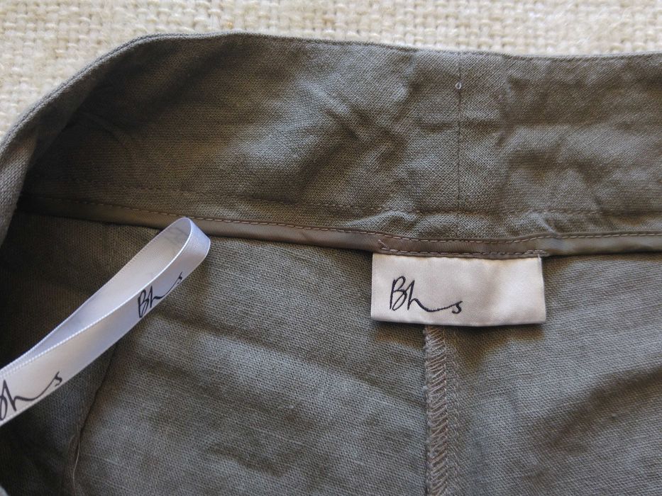 Spodenki lniane damskie