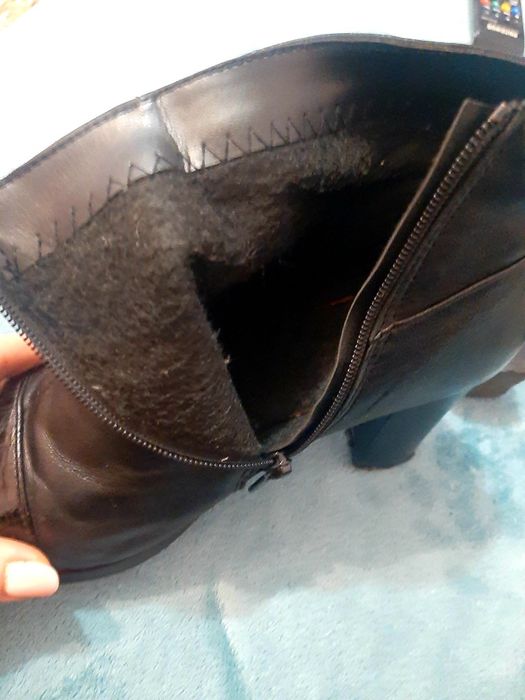 Чоботи ботфорди 38р.