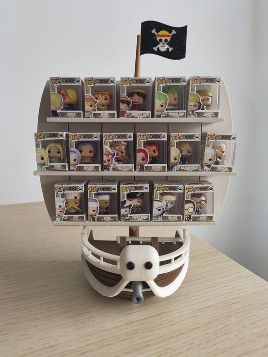 Expositor One Piece Going Merry Funko Bitty Pop!