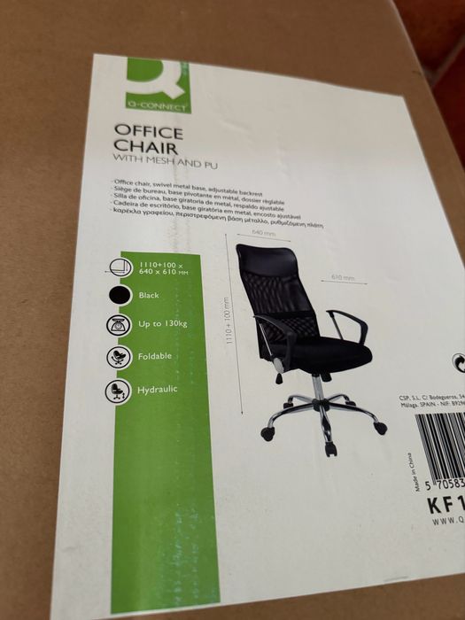 Cadeira de escritorio ergonomica