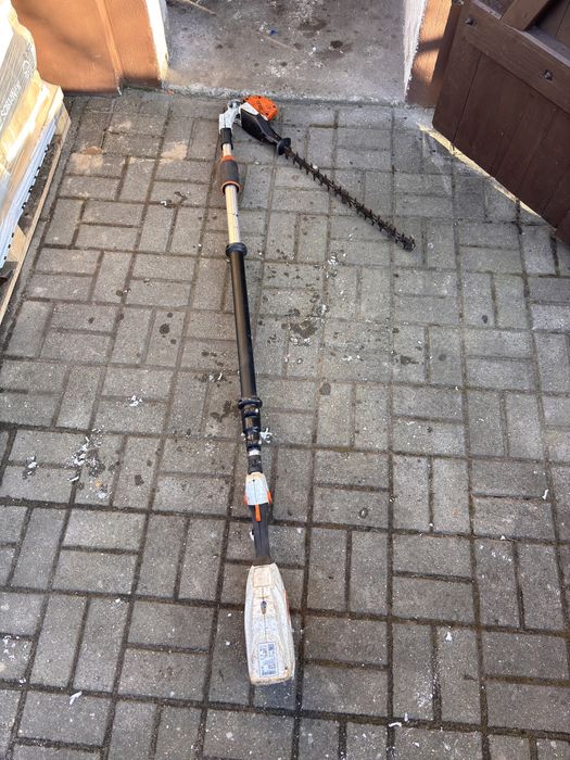 Nożyce do żywopłotu na wysięgniku stihl HLA 86 akumulatorowe