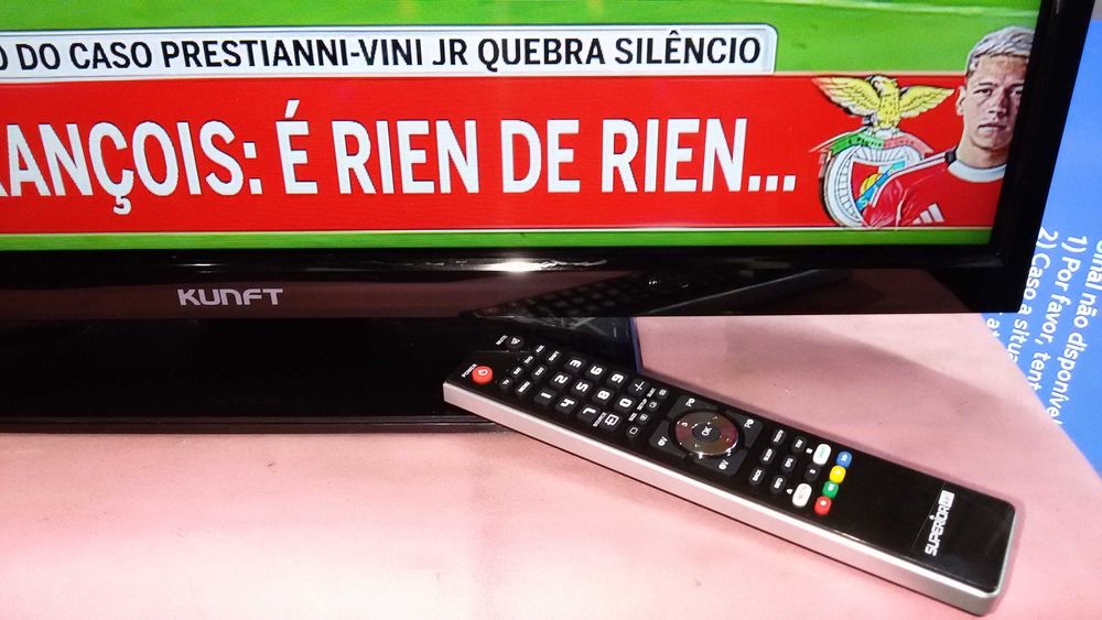 tv led kunft 32vdlm13 32polgadas  82cm  excelente