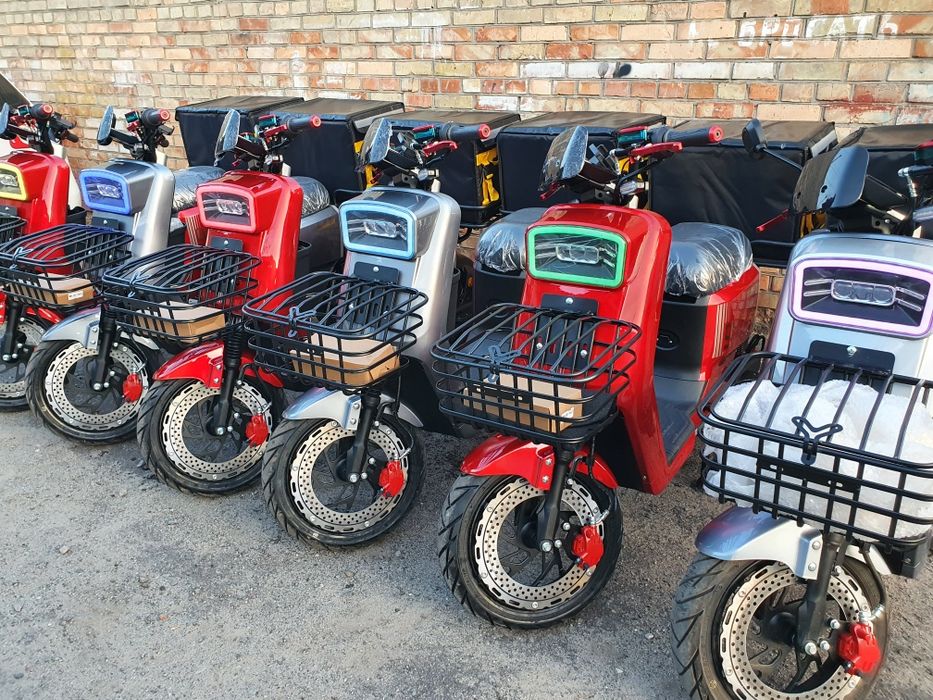 Електроскутер Dominator 1000W електричний купить мопед = ямаха гир