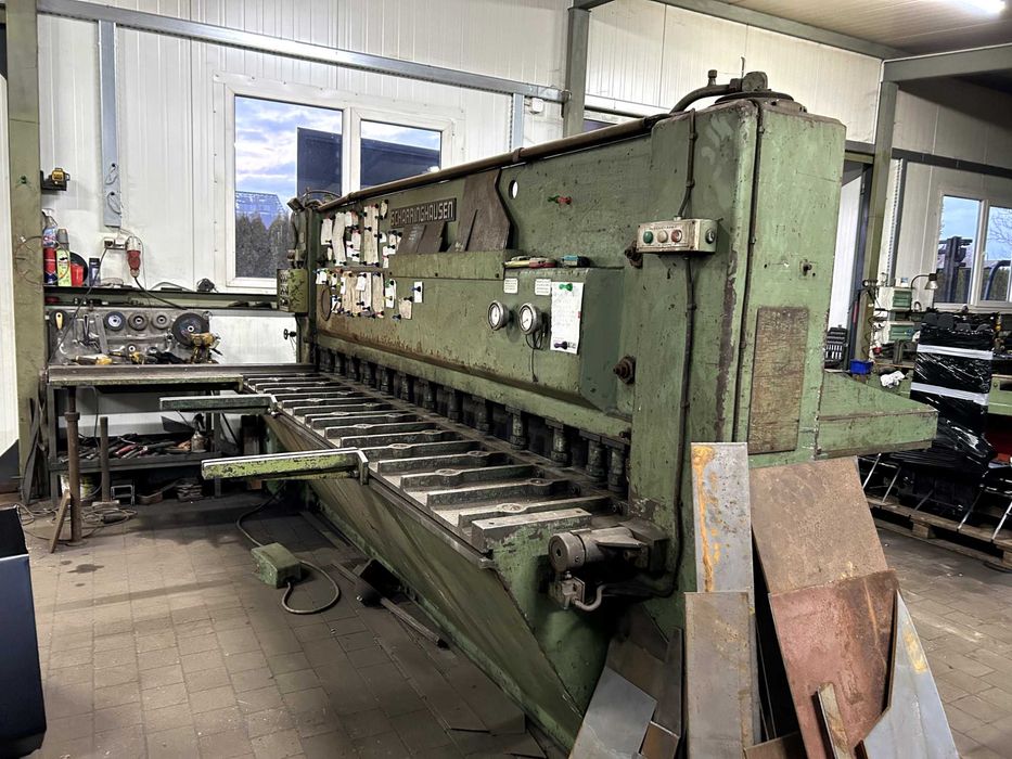 Gilotyna do blachy nozyce 3100mm ciecia 10mm grubosc