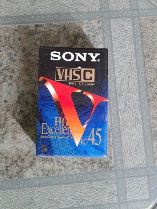 Cassetes VHS e VHS-C, NOVAS!