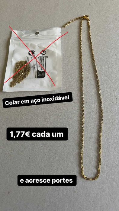 Pulseiras/colares - bijuteria variada