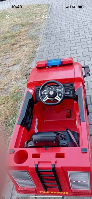 Sprzedam samochód strażacki na akumulator