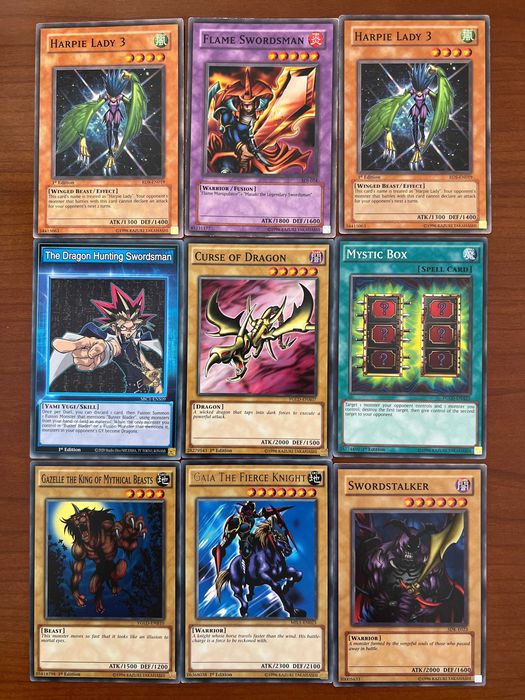 Cartas Yugioh - Nostálgicas
