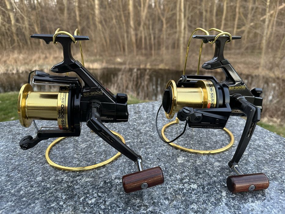 2 x Daiwa Whisker Tournament-SS 9000 Millionmax! Made in Japan!!