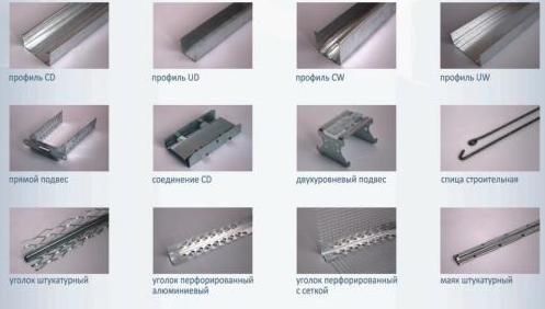 Профиль под гипсокартон,( 0.4мм до 0.6мм) профиль,CD,UD,CW,UW 100 ОПТ