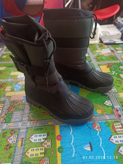 Сапоги мужские теплые