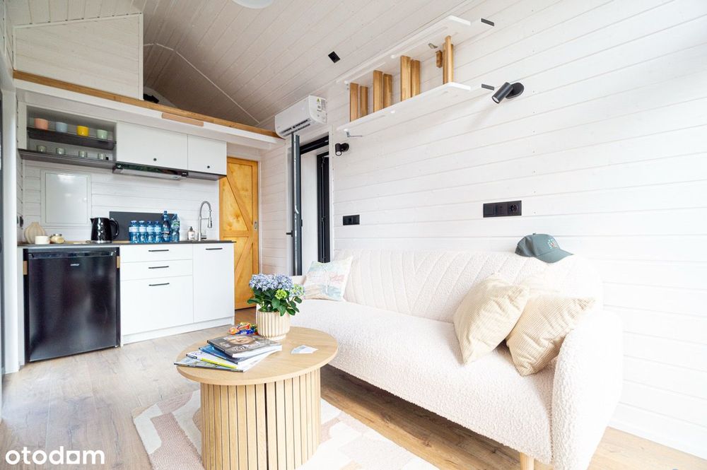 2 wolnostojące, całoroczne i niezależne domy typu Tiny House